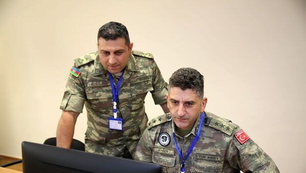 Стартовали командно-штабные учения “Eternity-2019” с компьютерной поддержкой - Sputnik Азербайджан