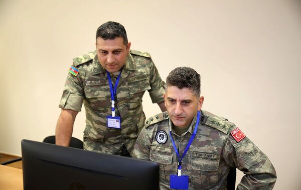Стартовали командно-штабные учения “Eternity-2019” с компьютерной поддержкой - Sputnik Азербайджан