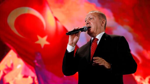 Türkiyə prezidenti Rəcəb Tayyib Ərdoğan - Sputnik Azərbaycan