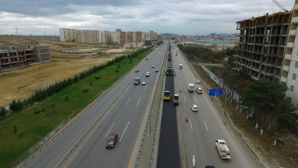 M1 magistralının 100 km-ə yaxın hissəsi təmir edilir - Sputnik Azərbaycan