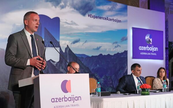 Презентация туристического потенциала Азербайджана, которая состоялась в индийском Нью-Дели - Sputnik Азербайджан