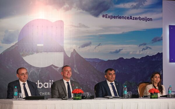 Презентация туристического потенциала Азербайджана, которая состоялась в индийском Нью-Дели - Sputnik Азербайджан