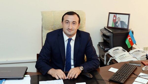 пресс-секретарь Государственного комитета по статистике Эльмеддин Гулиев - Sputnik Азербайджан