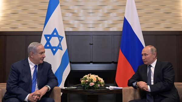 Vladimir Putin və Benyamin Netanyahu  - Sputnik Azərbaycan