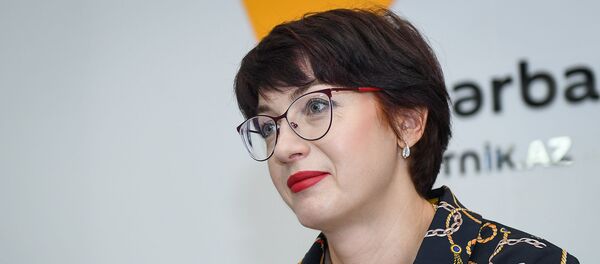 Российский медиаменеджер, интернет-технолог, заместитель директора Дирекции государственных интернет-проектов МИА Россия сегодня Ирина Кедровская - Sputnik Азербайджан