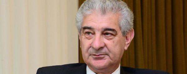 Вице-премьер Азербайджана, заместитель председателя-исполнительный секретарь партии Ени Азербайджан Али Ахмедов Вице-премьер Азербайджана, заместитель председателя-исполнительный секретарь партии Ени Азербайджан Али Ахмедов - Sputnik Азербайджан