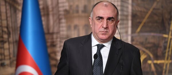 Министр иностранных дел Азербайджана Эльмар Мамедъяров, фото из архива Министр иностранных дел Азербайджана Эльмар Мамедъяров, фото из архива - Sputnik Азербайджан