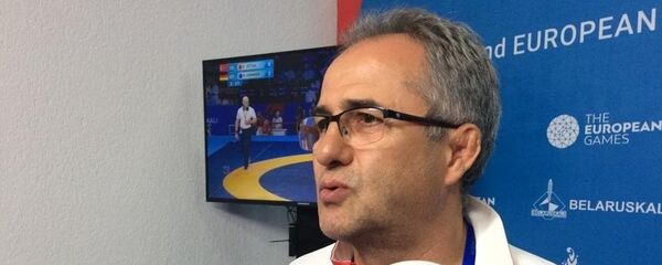 Главный тренер сборной Азербайджана по вольной борьбе Сайпулла Абсаидов, фото из архива Главный тренер сборной Азербайджана по вольной борьбе Сайпулла Абсаидов, фото из архива - Sputnik Азербайджан