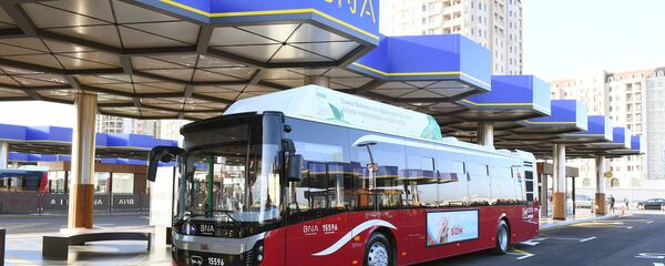 Автобус BakuBus, фото из архива Автобус BakuBus, фото из архива - Sputnik Азербайджан