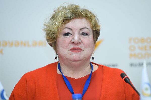 Первый заместитель генерального секретаря Ассамблеи народов Евразии Светлана Смирнова - Sputnik Азербайджан
