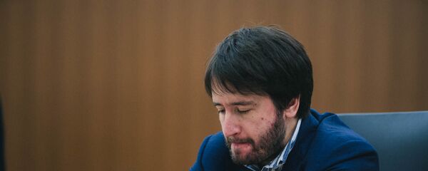 Азербайджанский гроссмейстер Теймур Раджабов в финале Кубка мира в Ханты-Мансийске - Sputnik Азербайджан