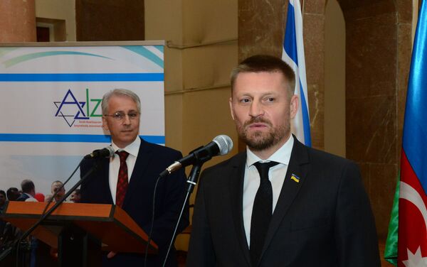 В Баку прошел учредительный съезд Международной ассоциации Азербайджан-Израиль - Sputnik Азербайджан