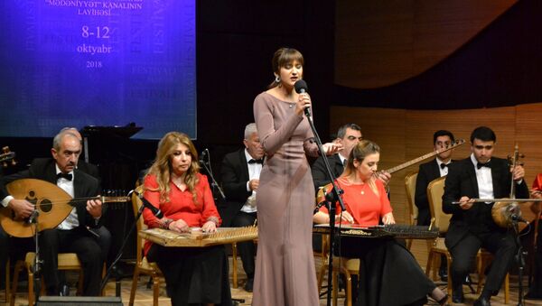 Состоялось открытие Фестиваля азербайджанских народных песен - Sputnik Азербайджан