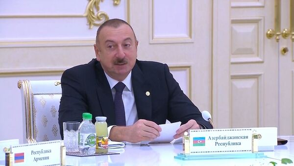 Это циничный шаг – видео выступления президента Алиева в Ашхабаде - Sputnik Азербайджан
