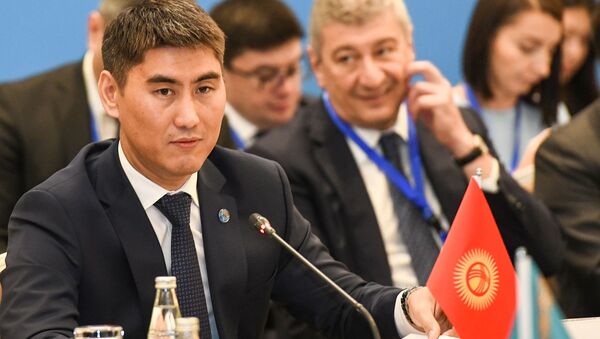 Министр иностранных дел Кыргызстана Чингиз Айдарбеков   - Sputnik Azərbaycan