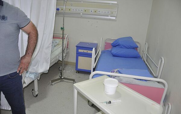 Погром в больнице города Ширван - Sputnik Азербайджан