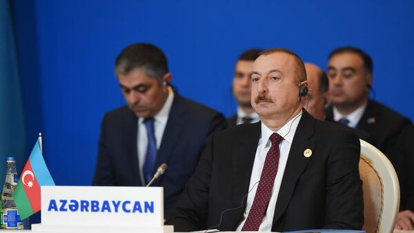 Azərbaycan Prezidenti İlham Əliyev - Sputnik Азербайджан