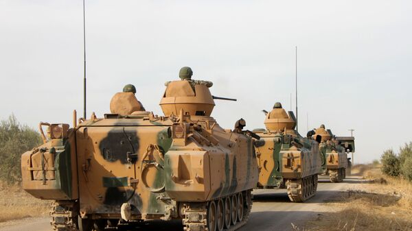 Турецкие солдаты в Сирии - Sputnik Azərbaycan