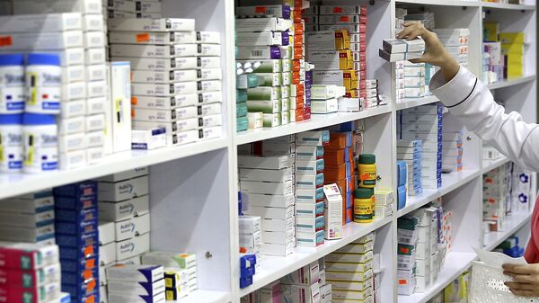 Продажа лекарств в аптеке - Sputnik Азербайджан