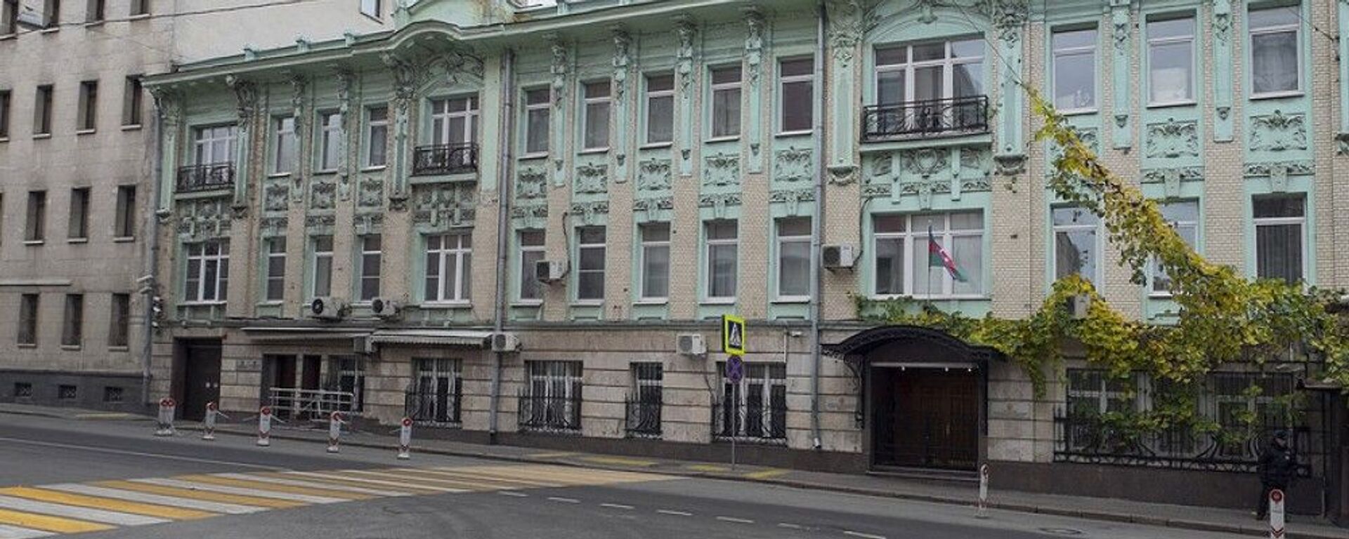 Здание посольства Азербайджана в Москве, фото из архива - Sputnik Азербайджан, 1920, 12.01.2021