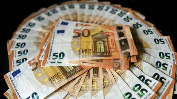 Банкноты евро, фото из архива - Sputnik Азербайджан