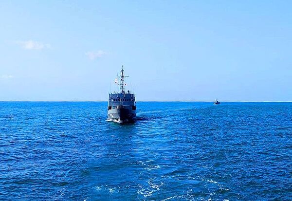 ВМС Азербайджана проводят тактические учения ВМС Азербайджана проводят тактические учения - Sputnik Азербайджан