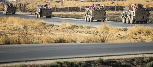 Военная техника США в Сирии, фото из архива Военная техника США в Сирии, фото из архива - Sputnik Азербайджан