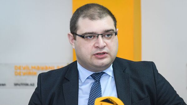 Директор Кавказского центра политического анализа Ахмед Алили - Sputnik Азербайджан