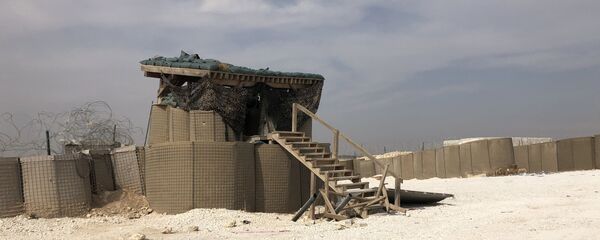 Брошенная военная база США на северо-востоке Сирии Брошенная военная база США на северо-востоке Сирии - Sputnik Азербайджан