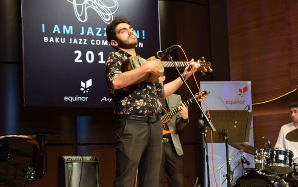 Финальный концерт конкурса молодых джазменов I am Jazzman - Sputnik Азербайджан