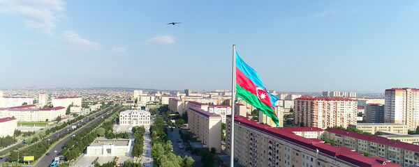 Вид на Сумгайыт Вид на Сумгайыт - Sputnik Азербайджан