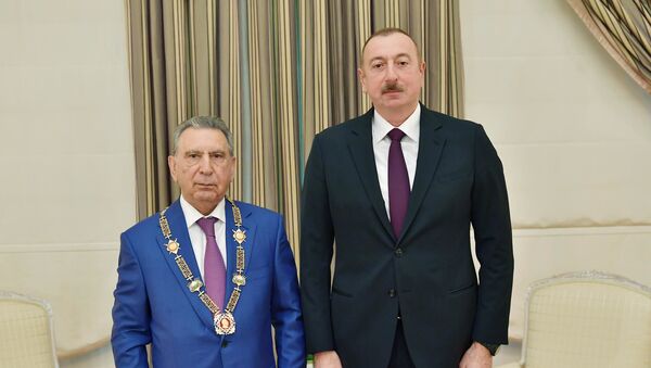 Президент Азербайджана Ильхам Алиев принял Рамиза Мехтиева - Sputnik Азербайджан