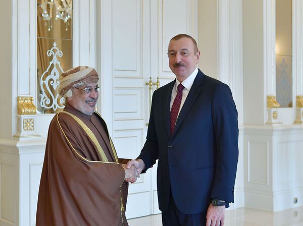 Президент Азербайджана принял высокопоставленных гостей Президент Азербайджана принял высокопоставленных гостей - Sputnik Азербайджан
