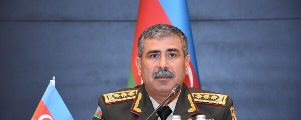 Mинистр обороны Азербайджана Закир Гасанов - Sputnik Азербайджан