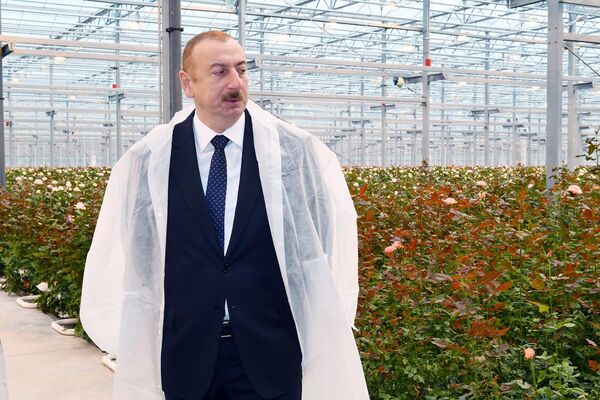 Президент Алиев посетил Габалинский район - фото Президент Алиев посетил Габалинский район - фото - Sputnik Азербайджан