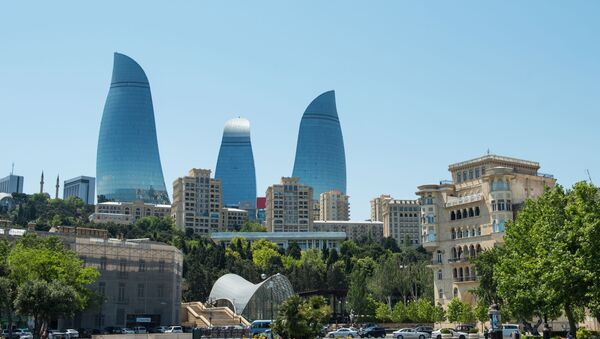 Комплекс Flame Towers в Баку - Sputnik Азербайджан