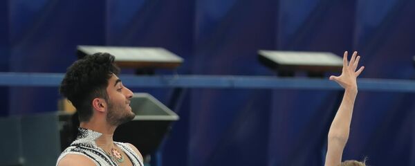 Азербайджанские спортсмены Мурад Рафиев и Даниель Аббасов Азербайджанские спортсмены Мурад Рафиев и Даниель Аббасов - Sputnik Азербайджан