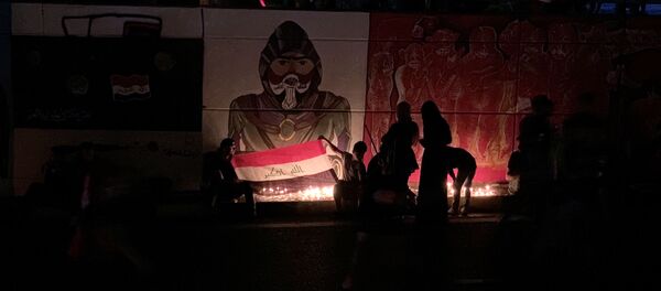 Антиправительственные протесты в Багдаде - Sputnik Азербайджан