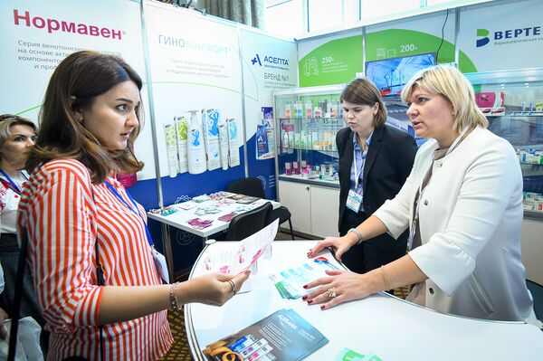 Азербайджанская международная выставка медицинских инноваций и индустрии красоты - Sputnik Азербайджан