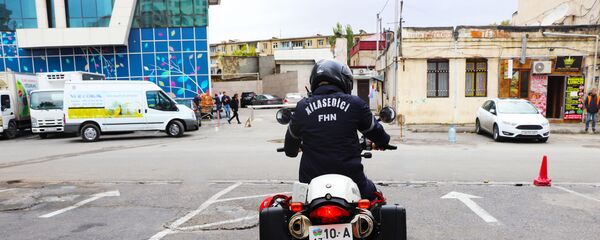 Fövqəladə Hallar Nazirliyinin Xüsusi Riskli Xilasetmə Xidməti Fövqəladə Hallar Nazirliyinin Xüsusi Riskli Xilasetmə Xidməti - Sputnik Азербайджан