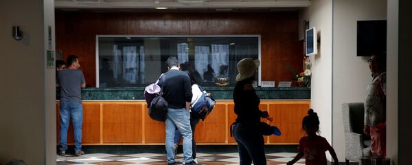Ресепшн отеля, фото из архива Ресепшн отеля, фото из архива - Sputnik Азербайджан