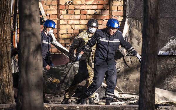 Три взрыва прогремели в кафе в Бишкеке - Sputnik Азербайджан