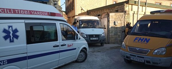 Novxanı bağları ərazisində qazıntı işləri aparılarkən əl qumbarası və mərmi tapılıb - Sputnik Азербайджан