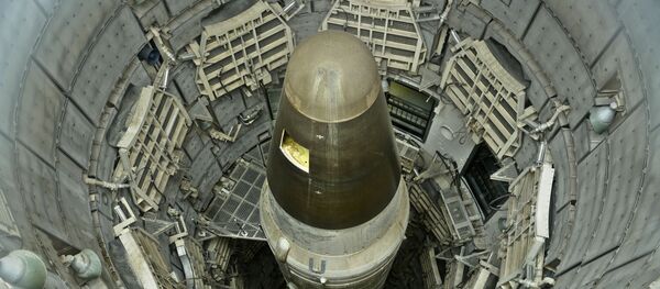 Межконтинентальная баллистическая ракета Titan II в музее Ракеты Титан в штате Аризона - Sputnik Азербайджан