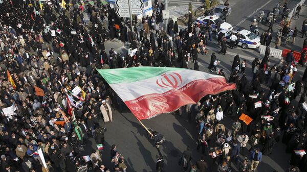 İranda etirazlar, arxiv şəkli - Sputnik Азербайджан
