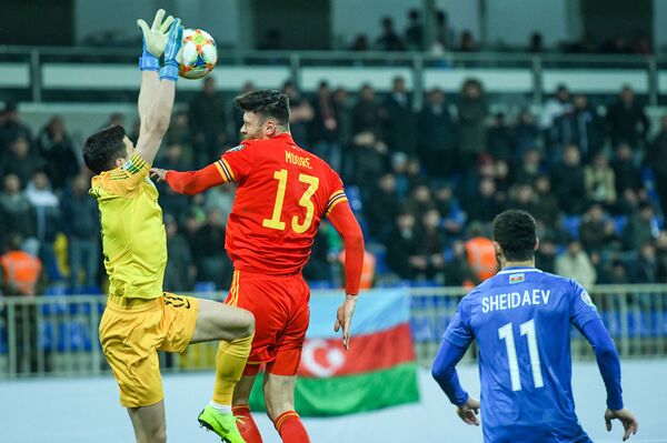 Матч отборочного цикла ЕВРО-2020 между сборными Азербайджана и Уэльса в Баку - Sputnik Азербайджан