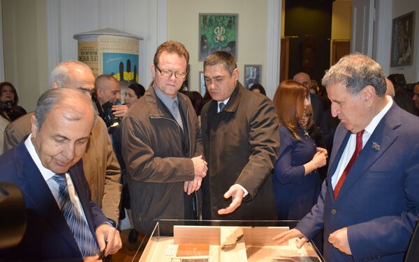 Открытие дома-музея Джалила Мамедгулузаде после ремонта - Sputnik Азербайджан