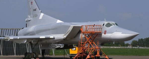 Дальний ракетоносец-бомбардировщик Ту-22М3 - Sputnik Азербайджан