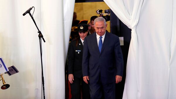 Израильский премьер Биньямин Нетаньяху - Sputnik Азербайджан