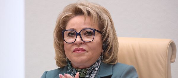 Председатель Совета Федерации РФ Валентина Матвиенко - Sputnik Азербайджан